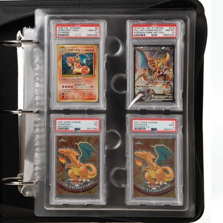 Premium Album for Graded Cards | GEMLOADER | 28 Slots