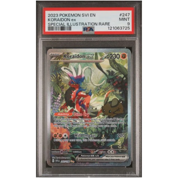 Koraidon ex (247/198) · PSA 9 - Scarlet & Violet