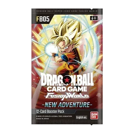 Booster Box FB05 | New Adventure | Fusion World | DRAGON BALL | English